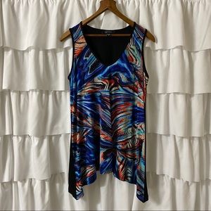 Patterned Karen Kane Sleeveless Top